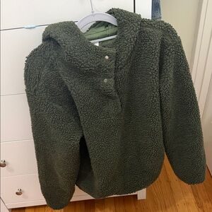Cozy Green Parke Pullover
